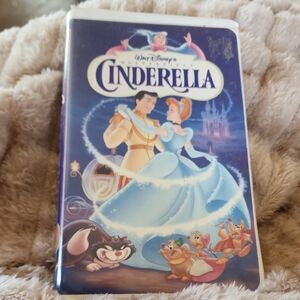 Rare Vintage Cinderella VHS Tape, 1995, Walt Disney Masterpiece Collection